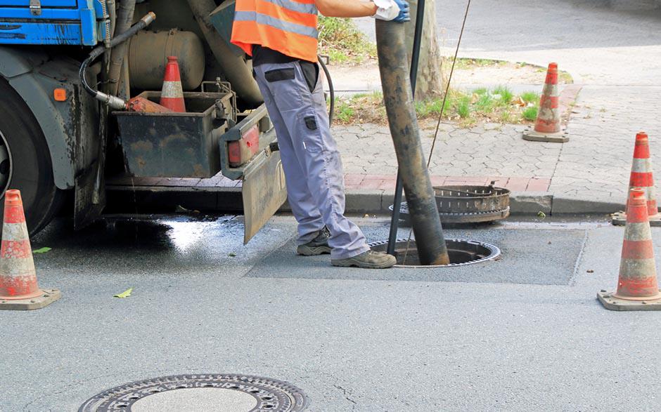canalisation évier bouchée Tricot